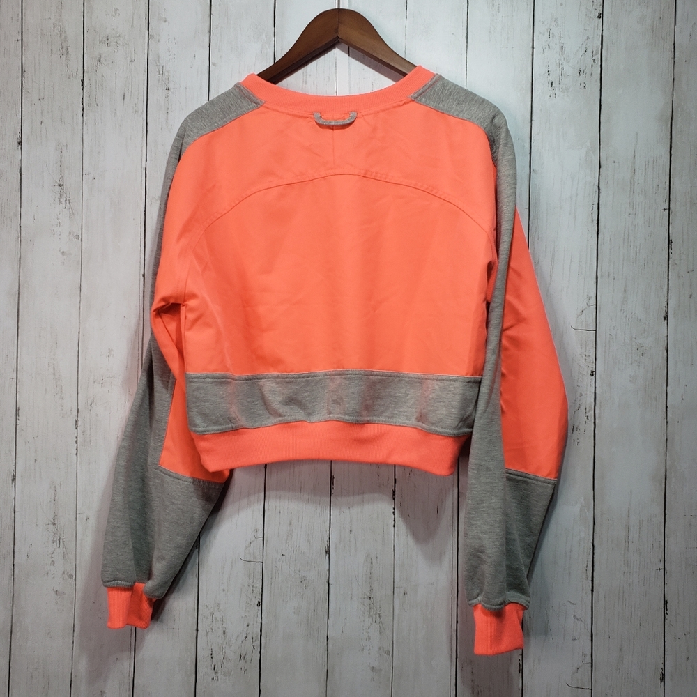 New! Without Walls UO Neon Orange Gray Cropped - Picture 3 of 7
